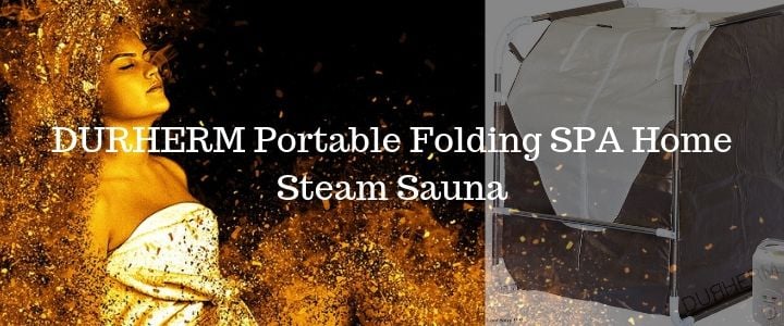 DURHERM Portable Folding SPA Home Steam Sauna