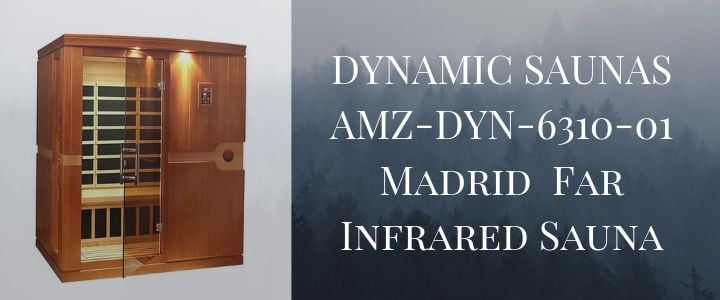 DYNAMIC SAUNAS AMZ-DYN-6310-01 Madrid Far Infrared Sauna