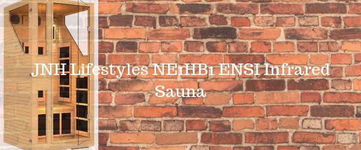 JNH Lifestyles NE1HB1 ENSI Collection 1 Person NO EMF Infrared Sauna